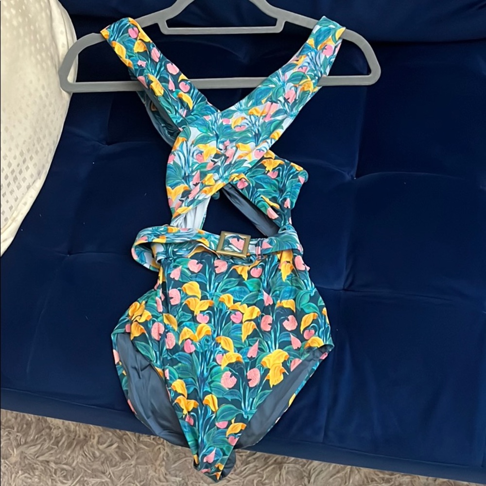 DVF x Onia one piece swimsuit